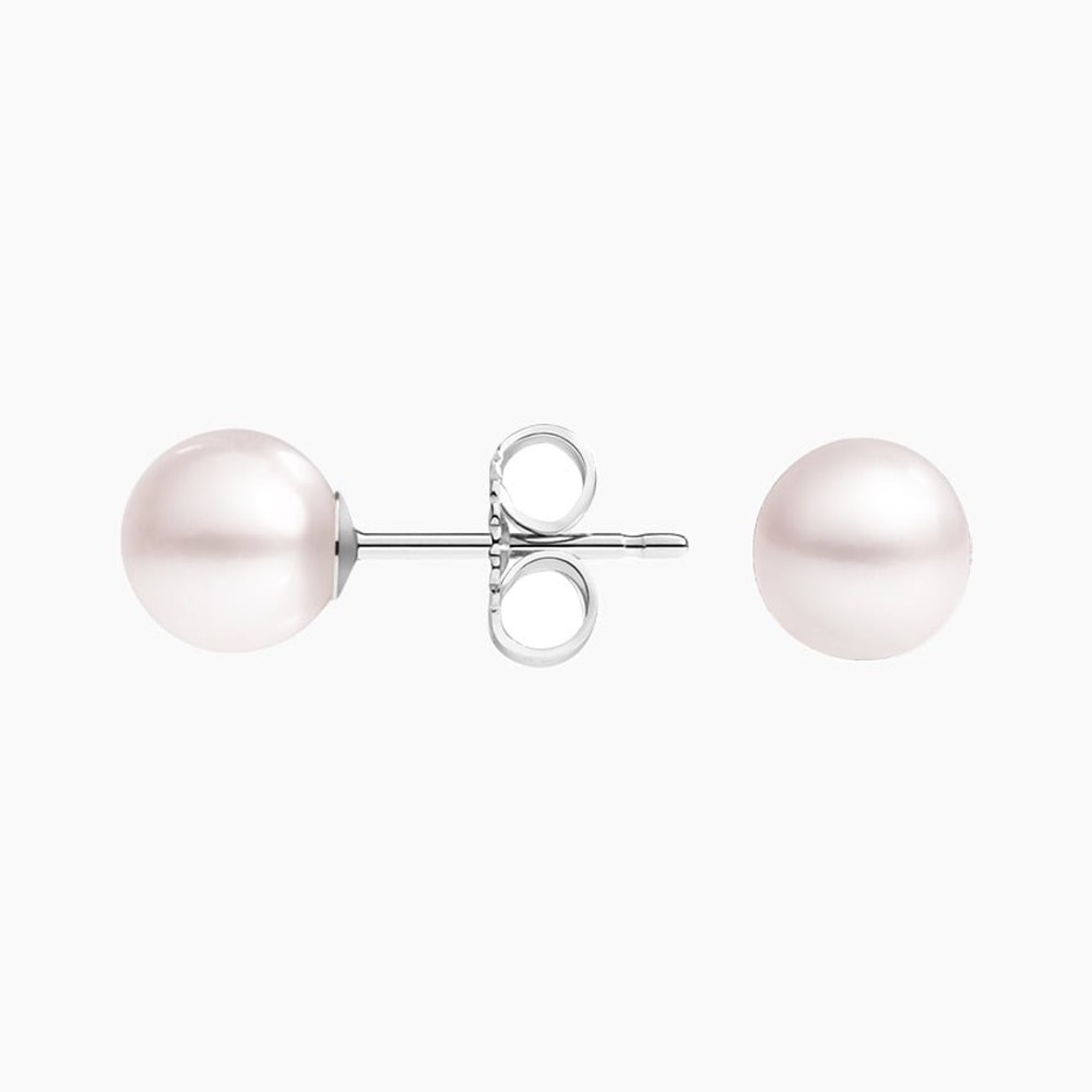 NEW Brilliant Earth Premium Akoya Cultured Pearl Stud Earrings (6mm) - Picture 3 of 5